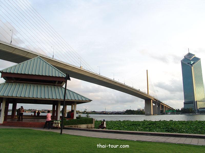 สะพานพระราม9 และ สวนสาธารณะ สะพานพระราม9 และ สวนสาธารณะ